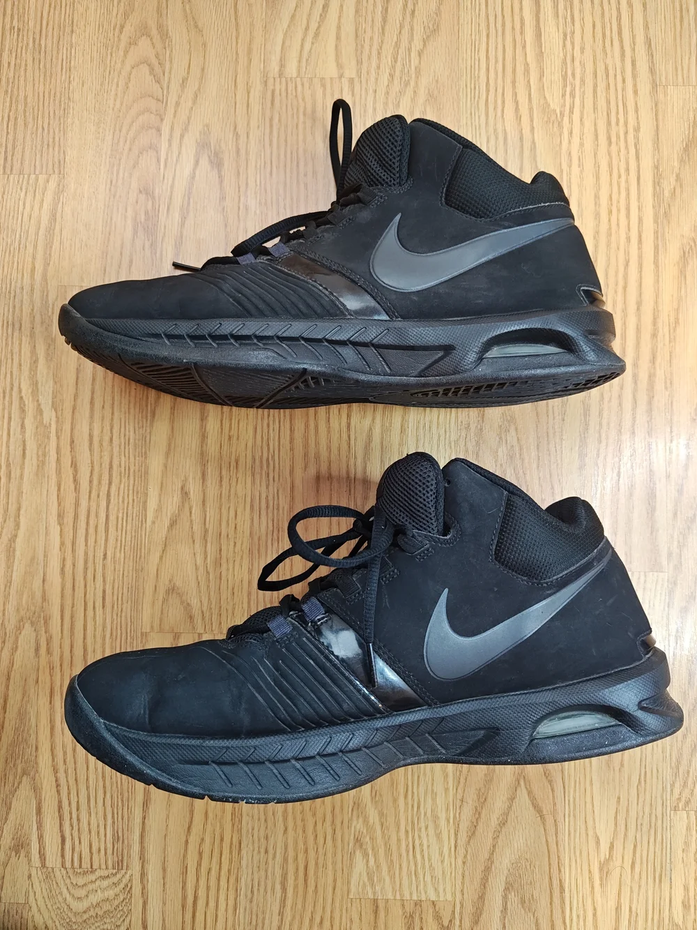 Nike Air Visi Pro V Black Anthracite Basketball Shoes Men’s Size 11 Sneakers